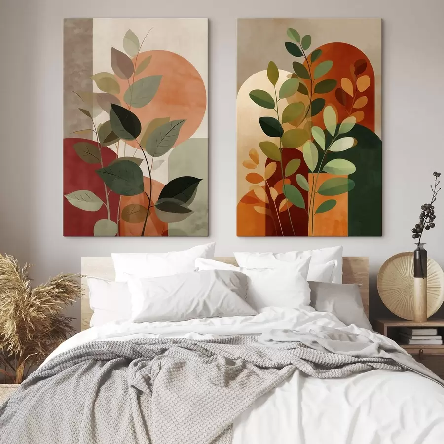 Fototapete Abstrakte Pflanzenblätter m30266