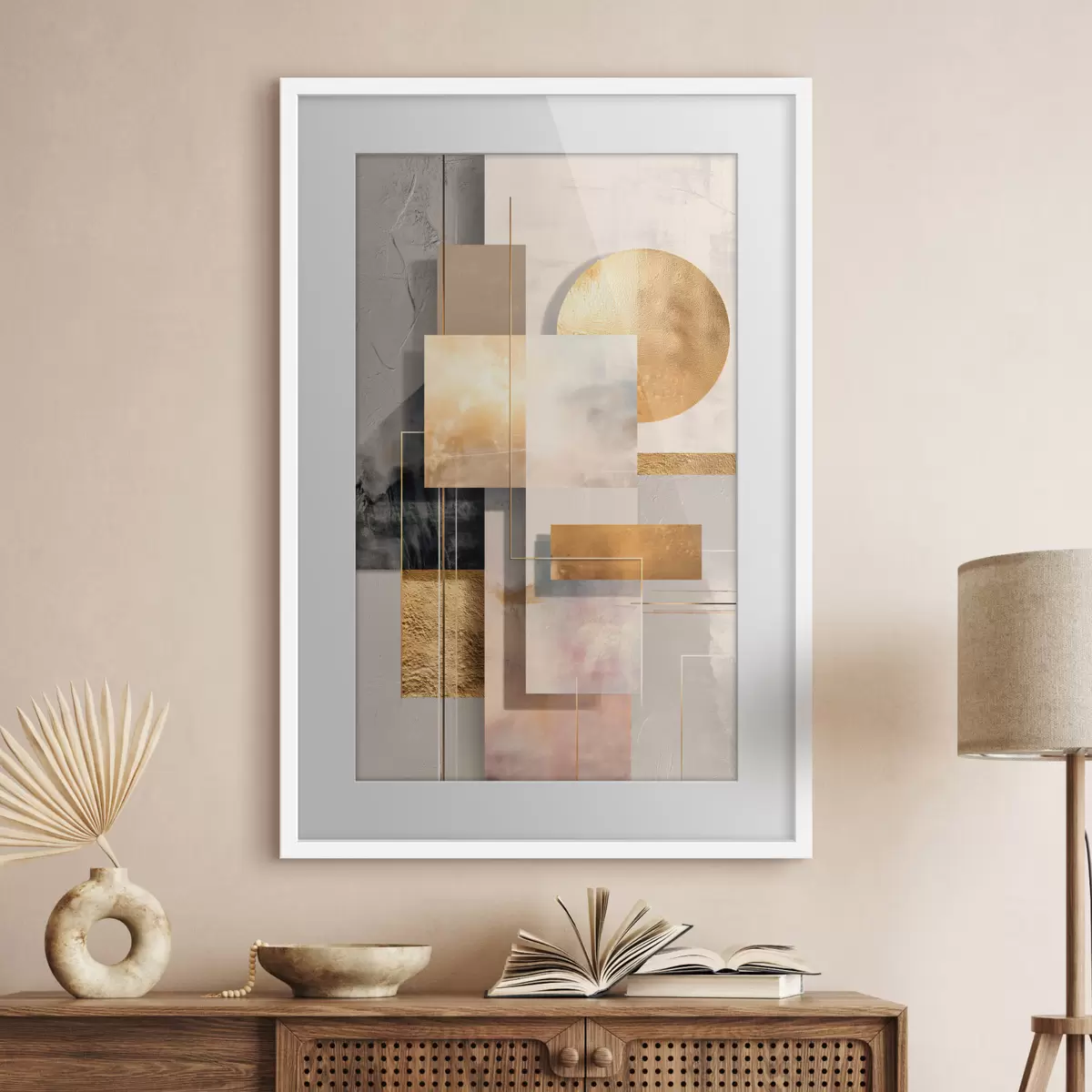 Poster Geometrie und Hoffnung f48196