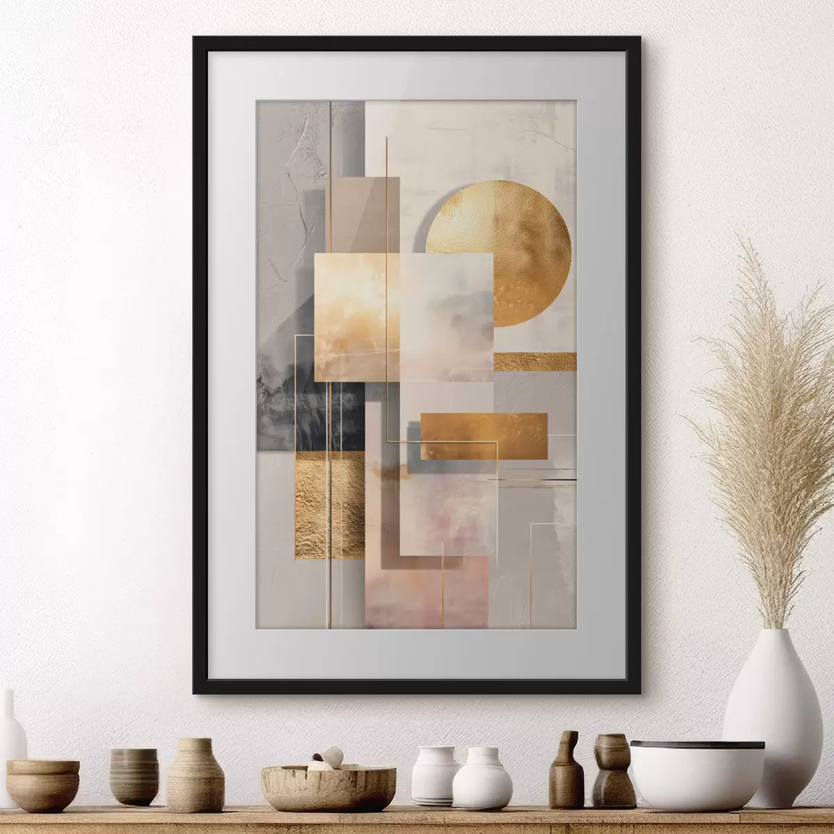 Poster Geometrie und Hoffnung f48196