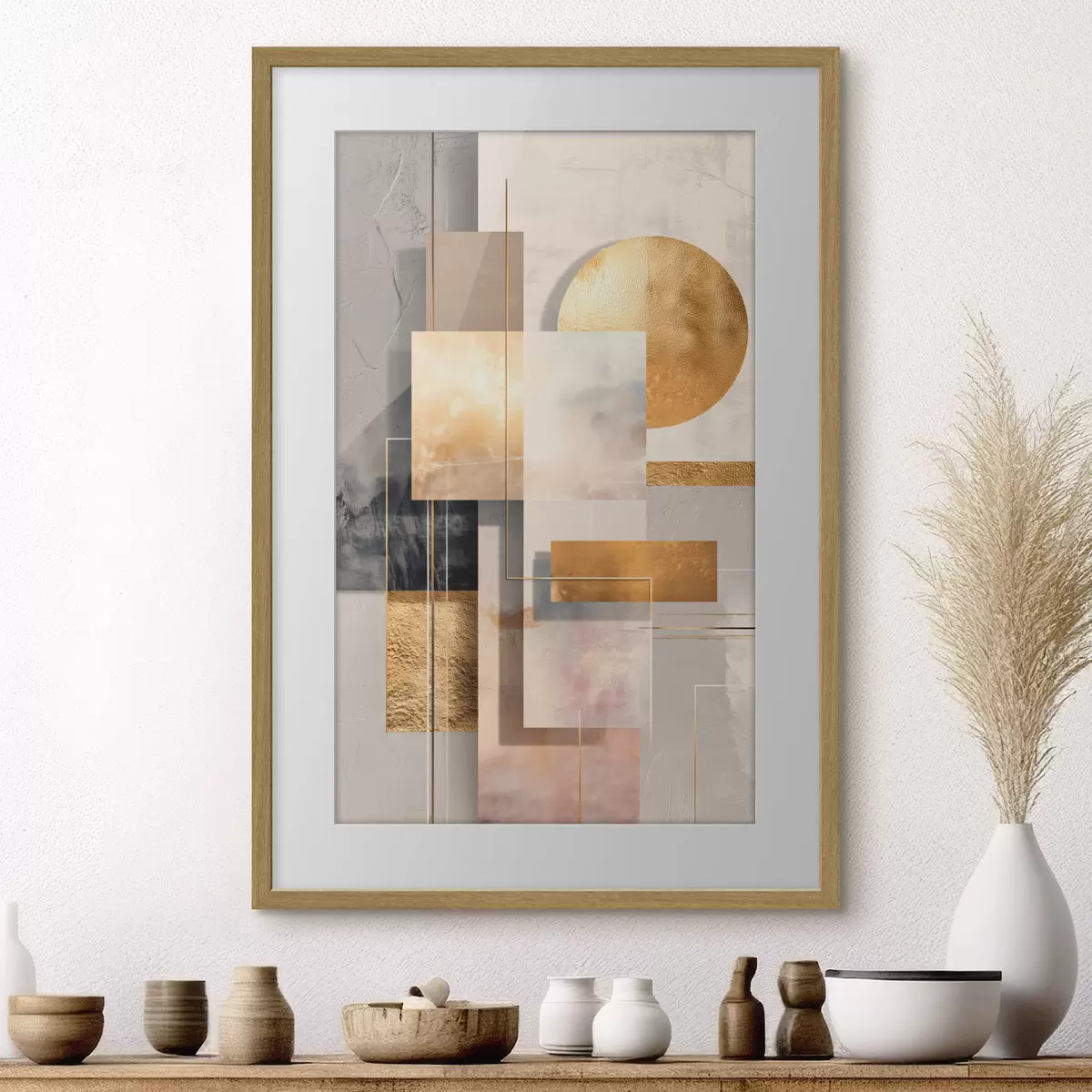Poster Geometrie und Hoffnung f48196