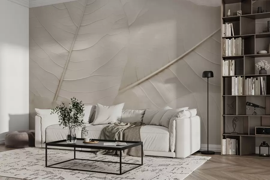 Fototapete Elegantes Blatt w05328