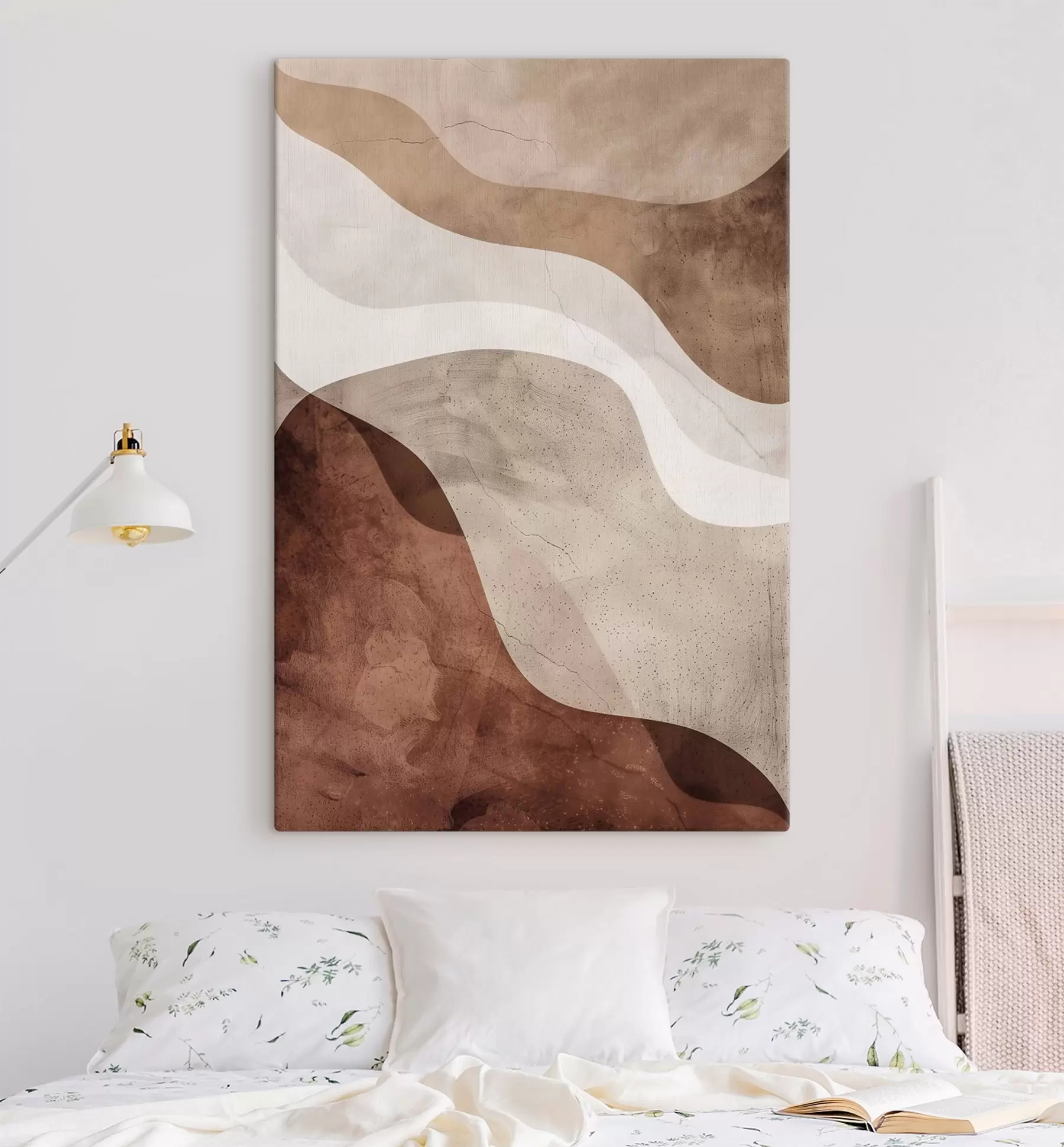 Fototapete Moderne Abstraktion, warme Farbtöne s48580