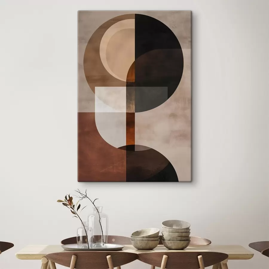 Fototapete Minimalistische Formen, zeitgenössischer Stil s48584