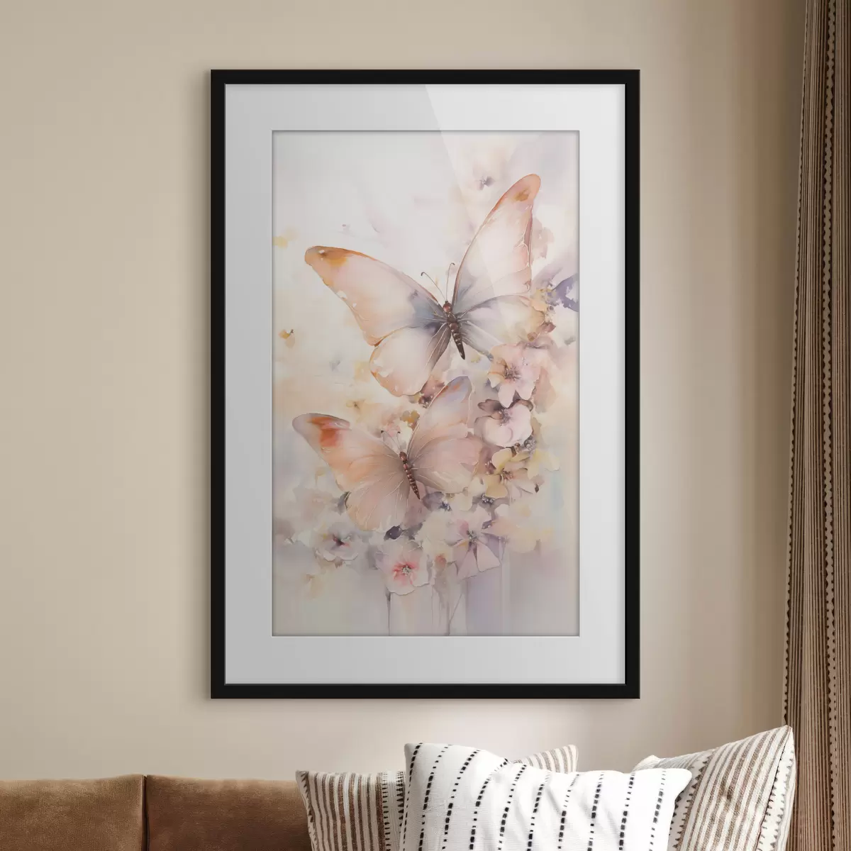 Poster Falter und Zartheit f48563