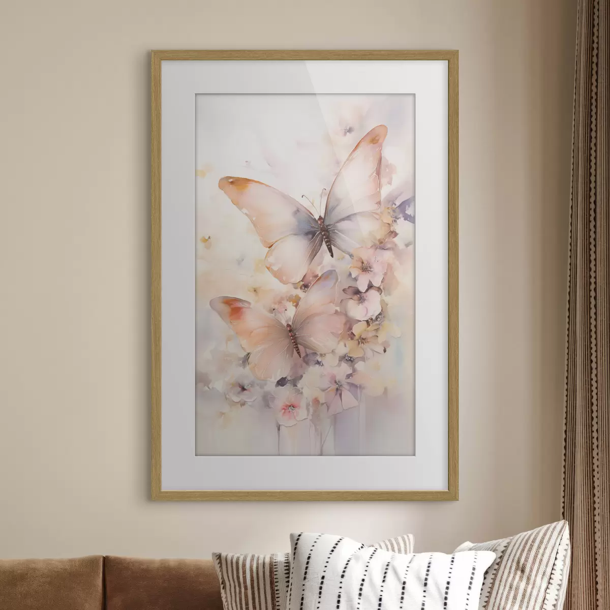 Poster Falter und Zartheit f48563