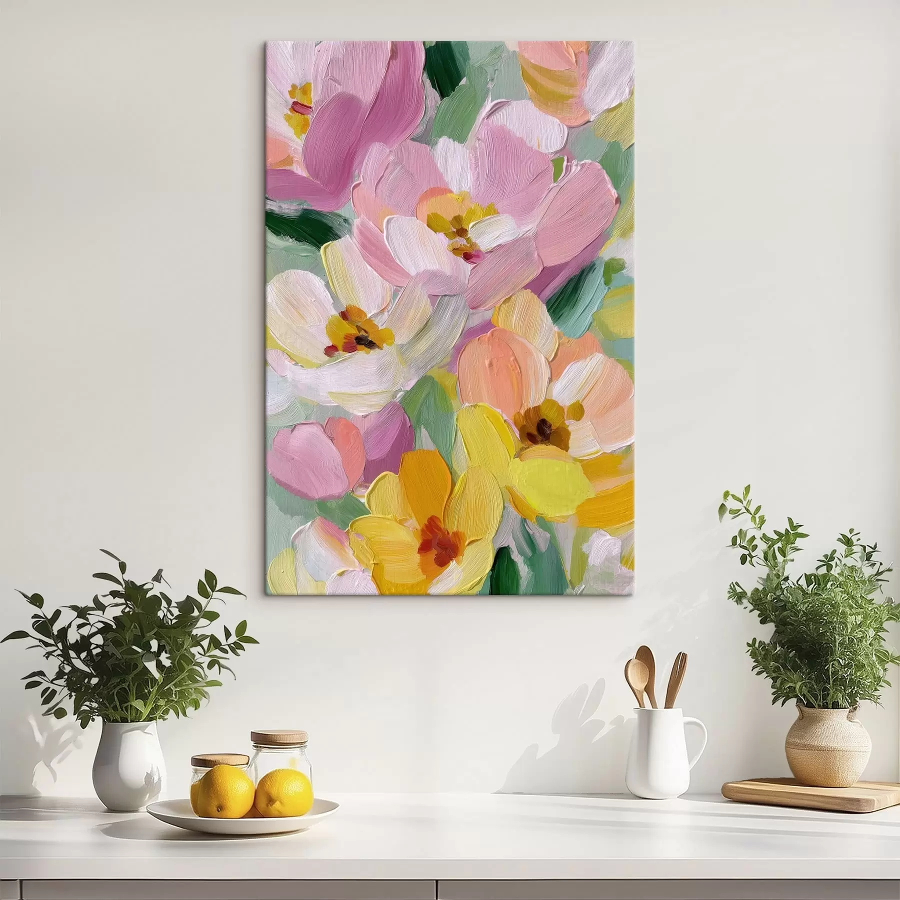 Fototapete Leuchtende Blumen s48647