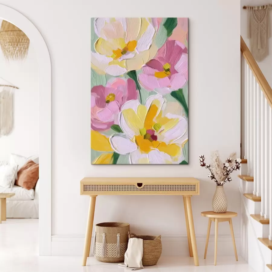 Fototapete Leuchtende Blumen s48648