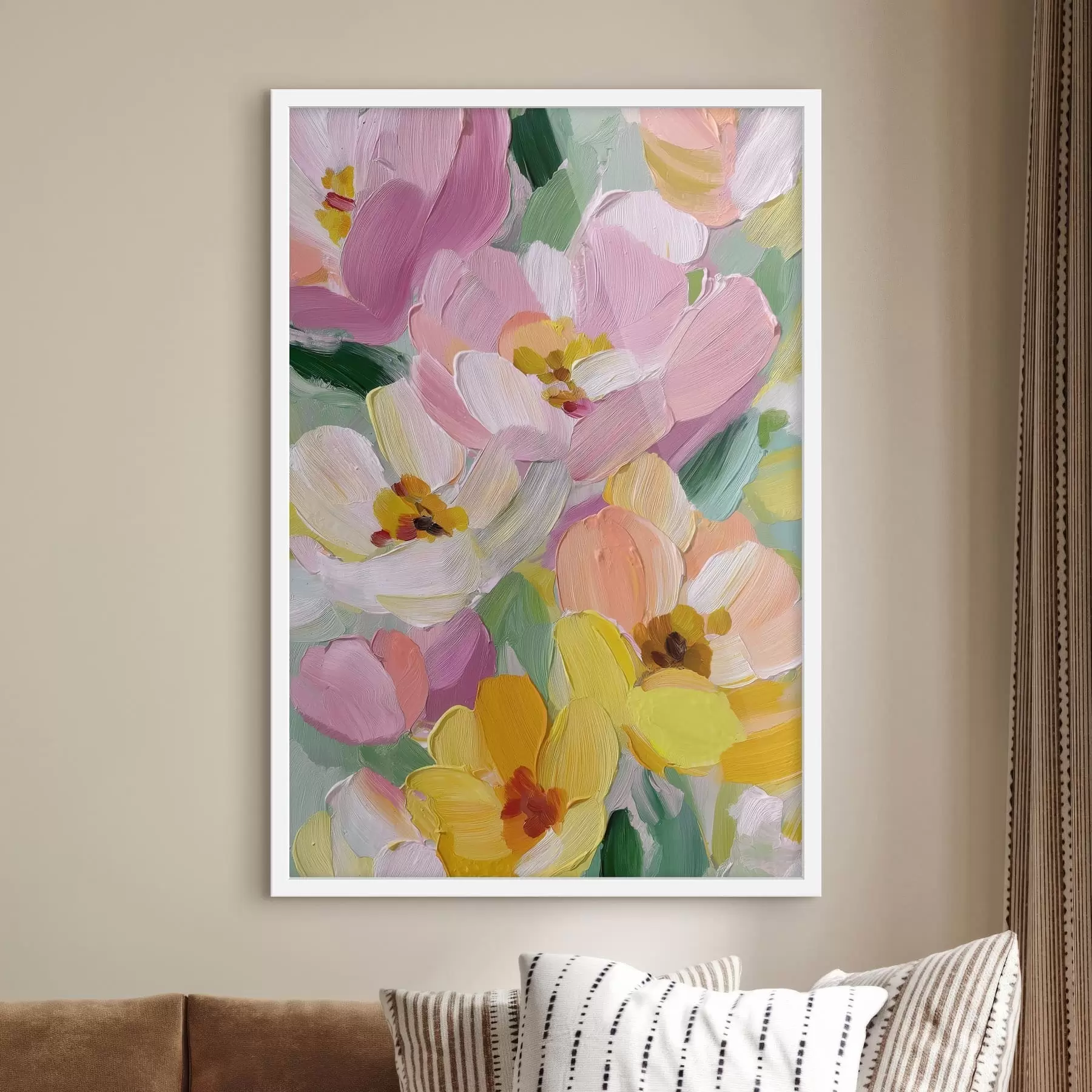 Fototapete Leuchtende Blumen f48647