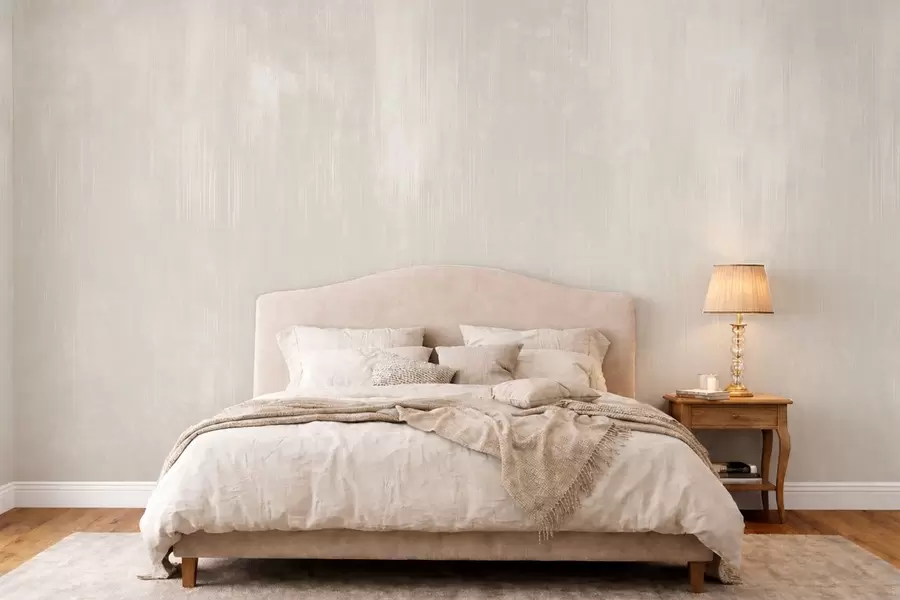 Fototapete Hellbeiger Hintergrund mit dezenter vertikaler Struktur w05121