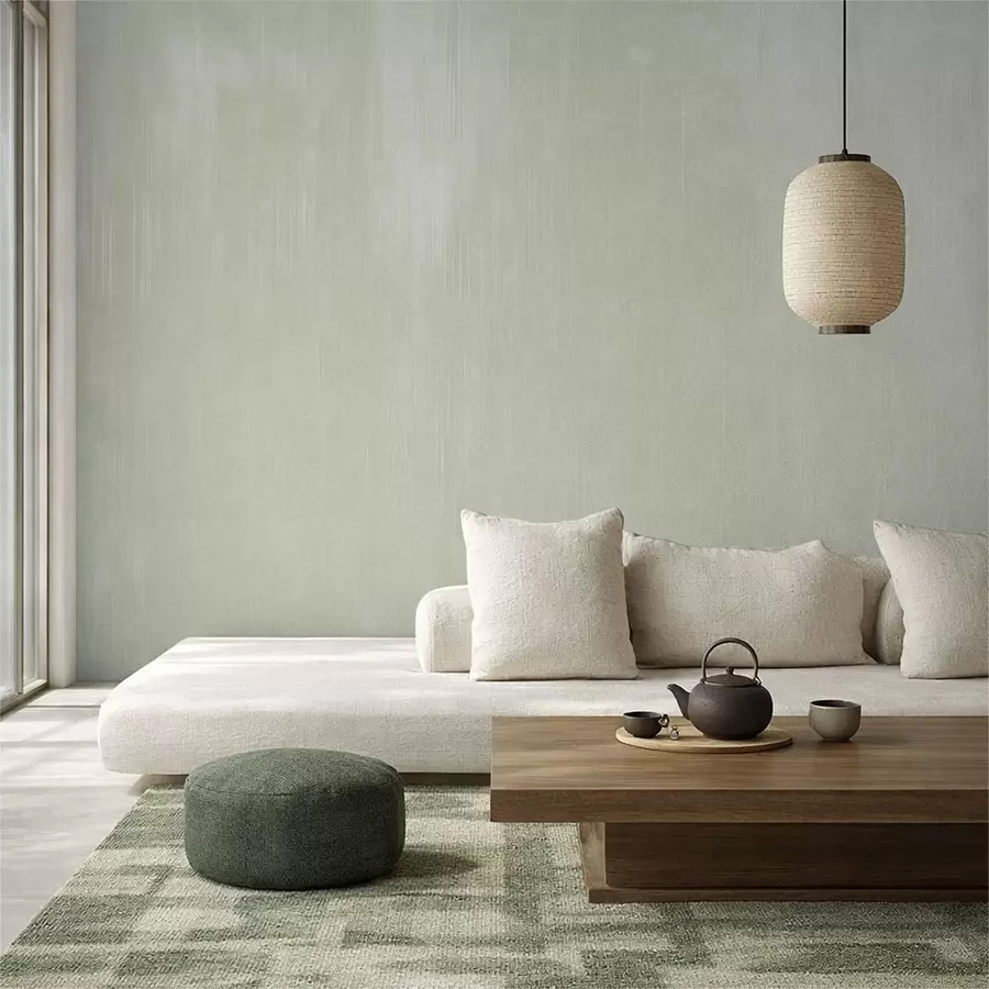 Fototapete Hellgrüner Hintergrund mit leichter vertikaler Struktur w05121v3