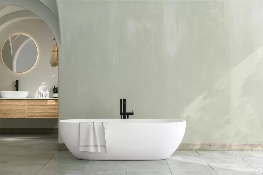 Fototapete Hellgrüner Hintergrund mit leichter vertikaler Struktur w05121v3