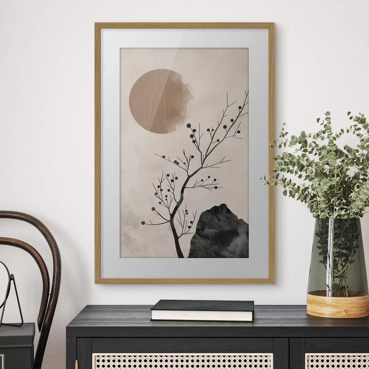 Poster Zweig und Stille f48631