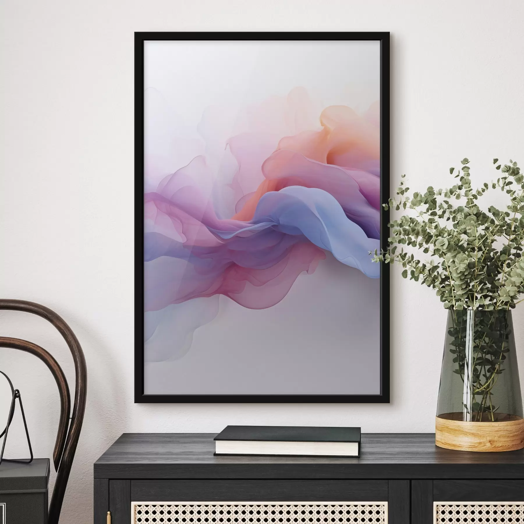 Fototapete Abstrakt in Rosa und Lila f48637