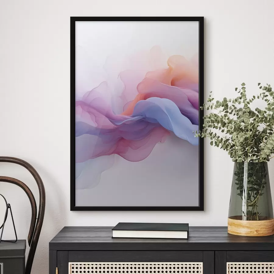 Fototapete Abstrakt in Rosa und Lila f48637