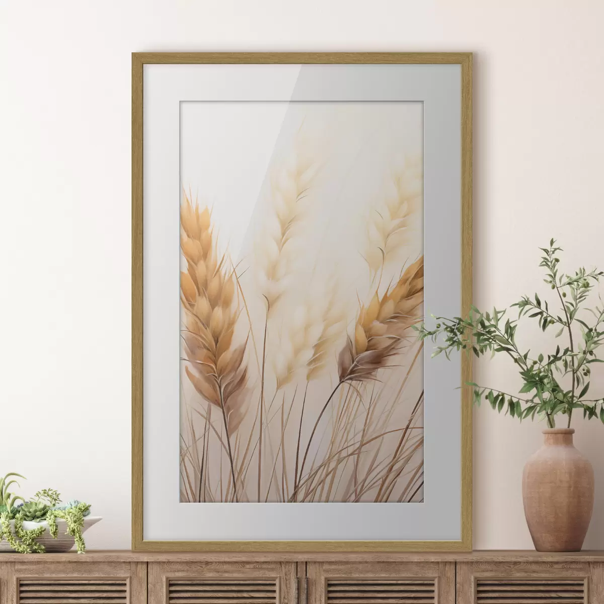 Poster Gräser und Flüstern f48639