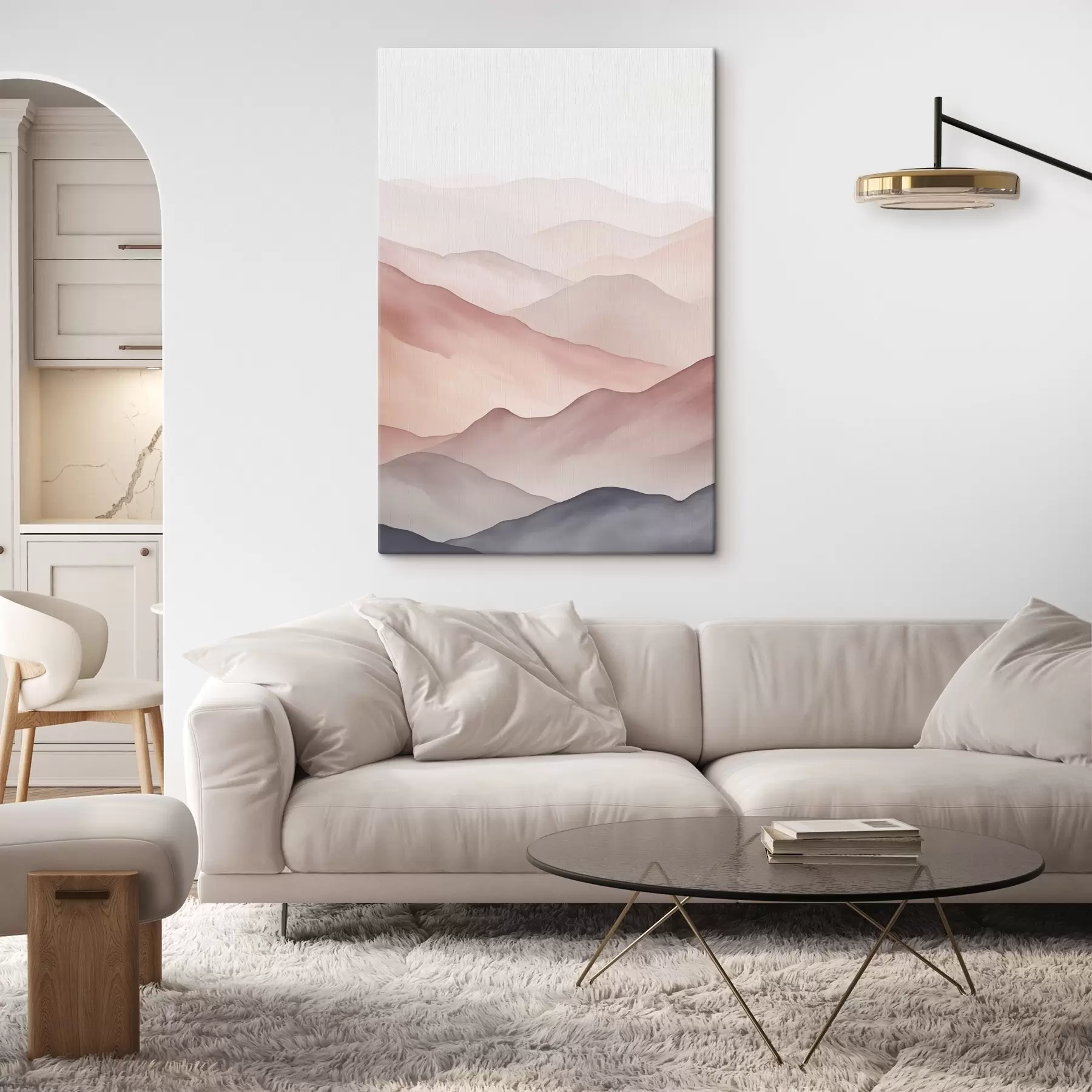 Fototapete Berglandschaft s48681