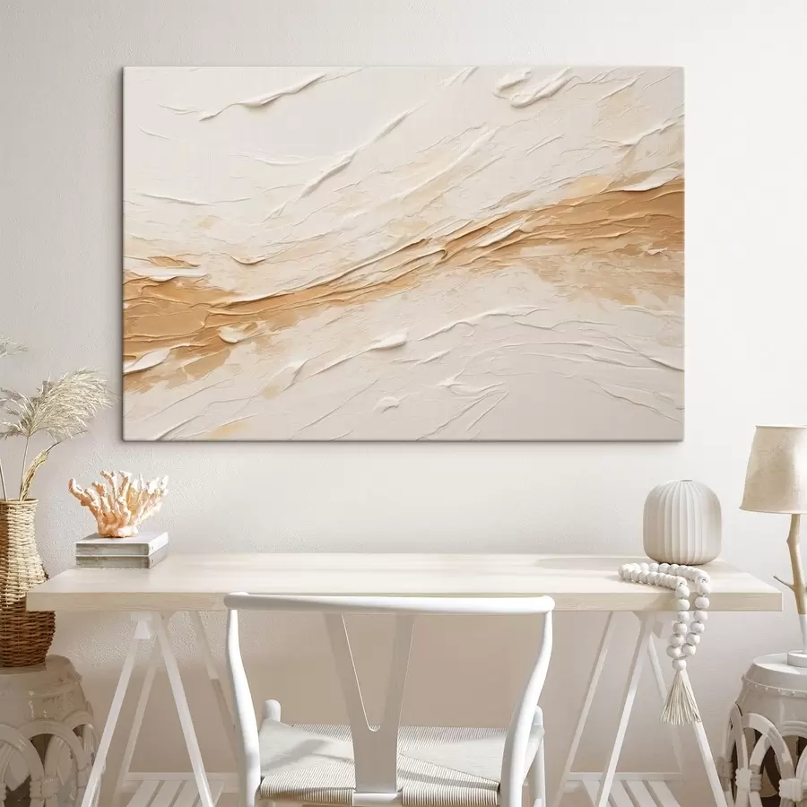 Fototapete Leichte Textur mit Pinselstrichen und beigen Farbverläufen s48616