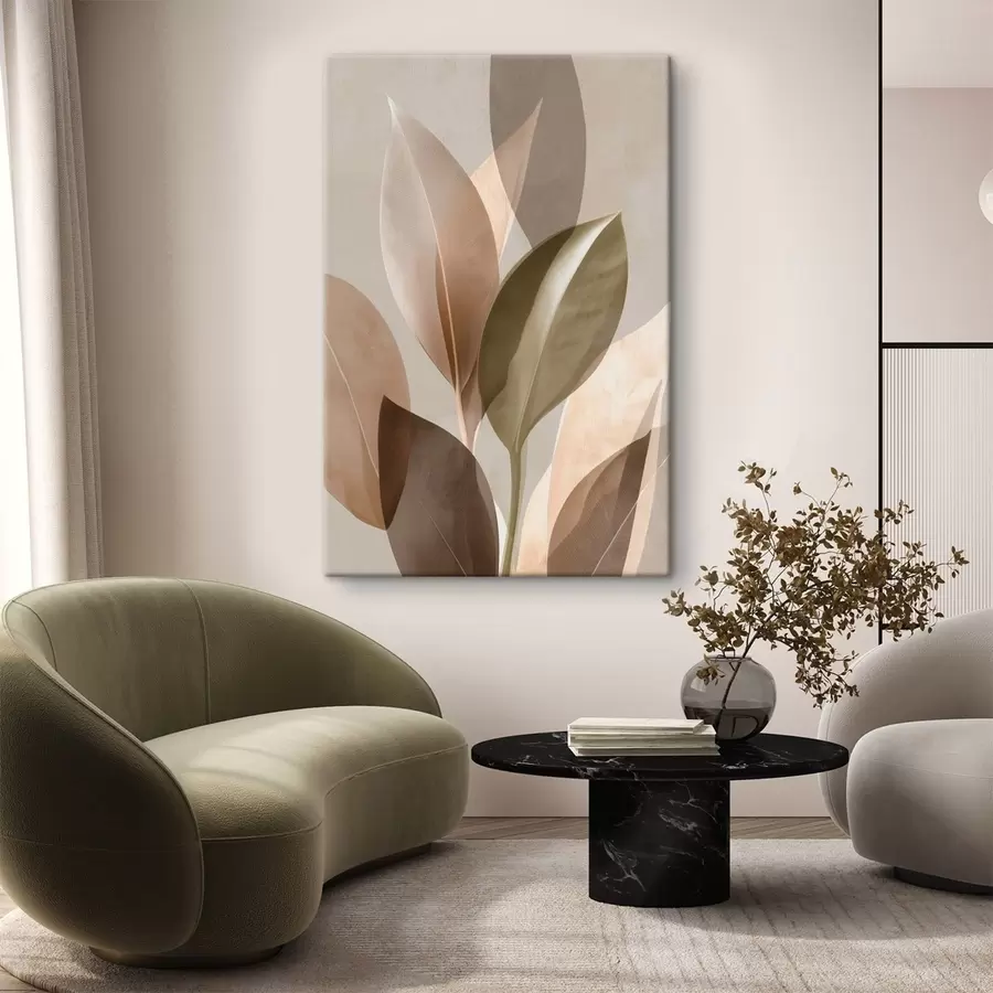 Fototapete Abstrakte Blätter s48610