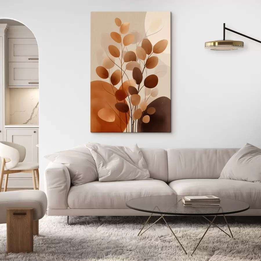 Fototapete Boho-Blumen s48708