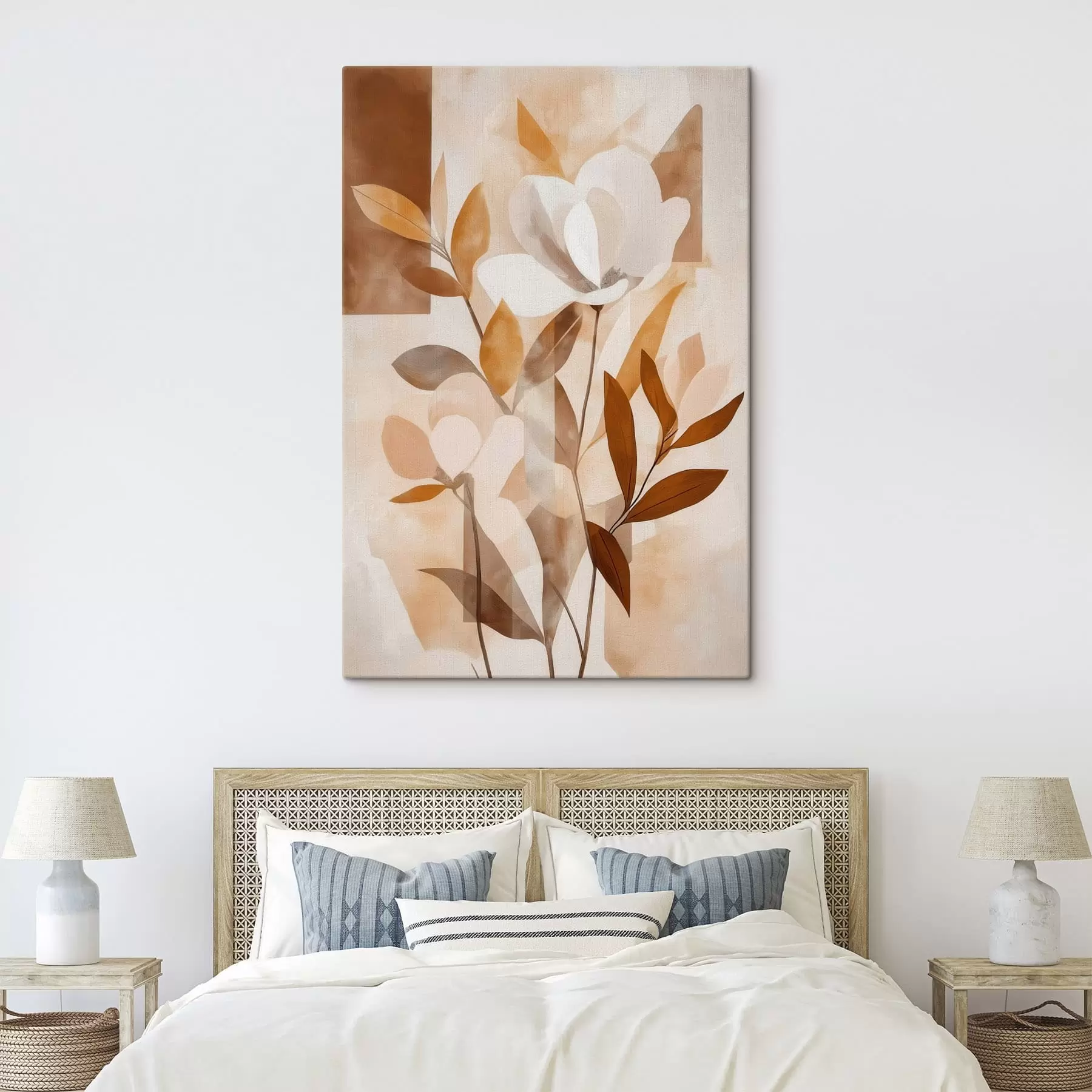 Fototapete Boho-Blumen s48710