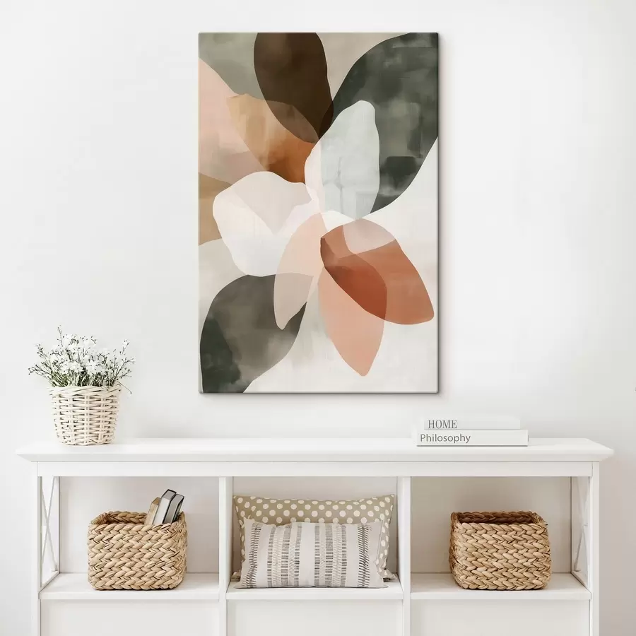 Fototapete Abstrakte Blumen s48714