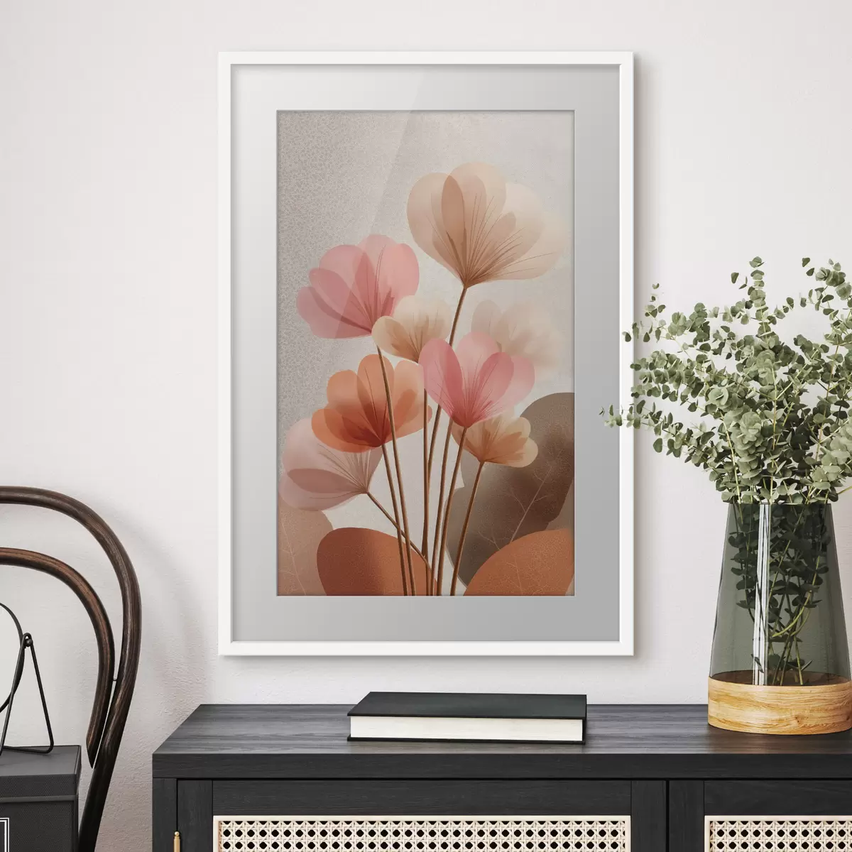 Poster Boho-Blumen f48707
