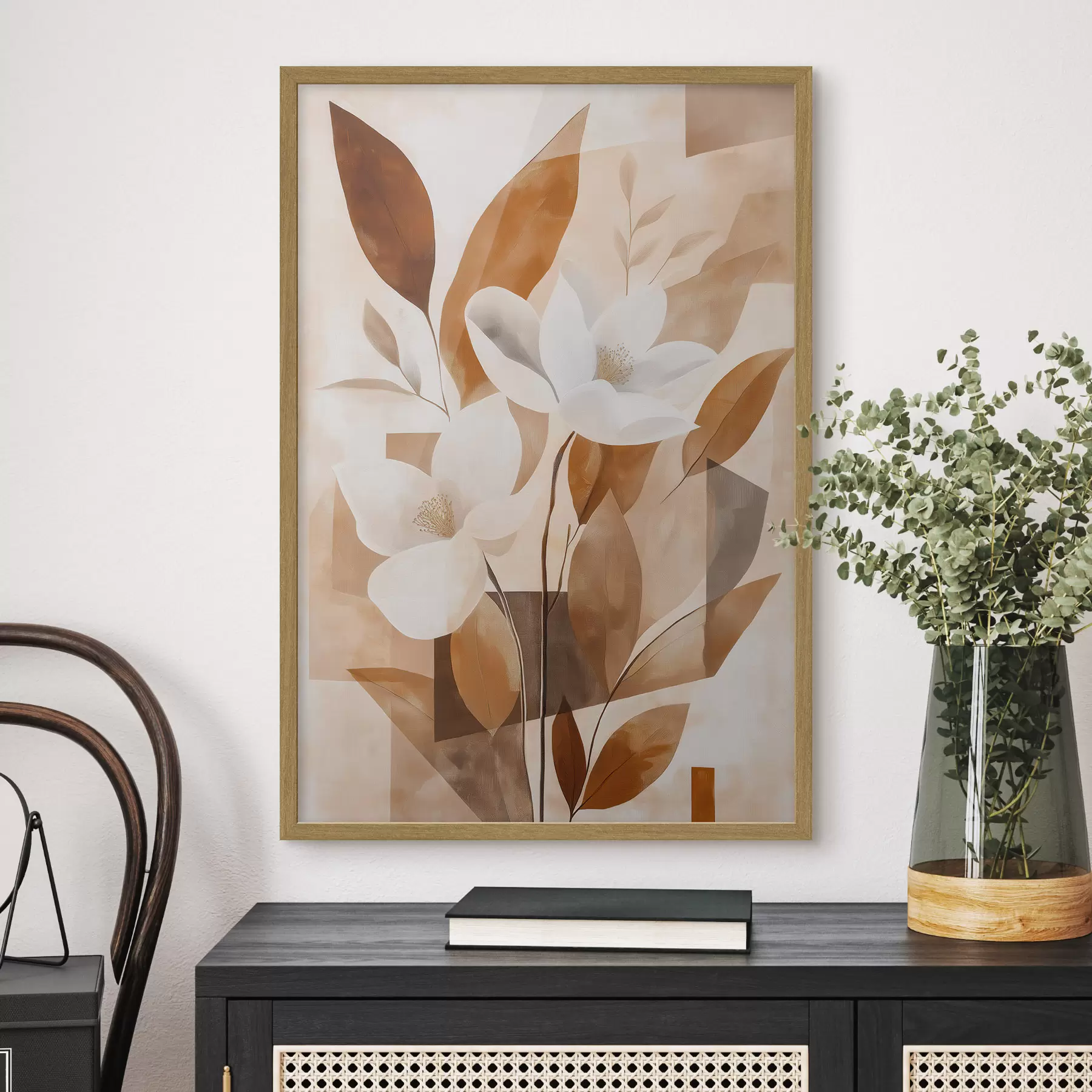 Fototapete Boho-Blumen f48711