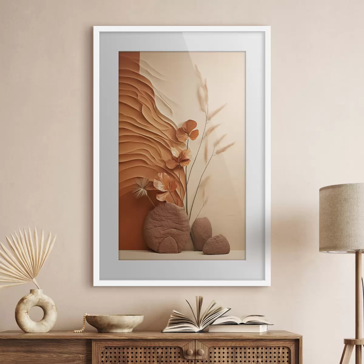 Poster Blätter und Schönheit f48739