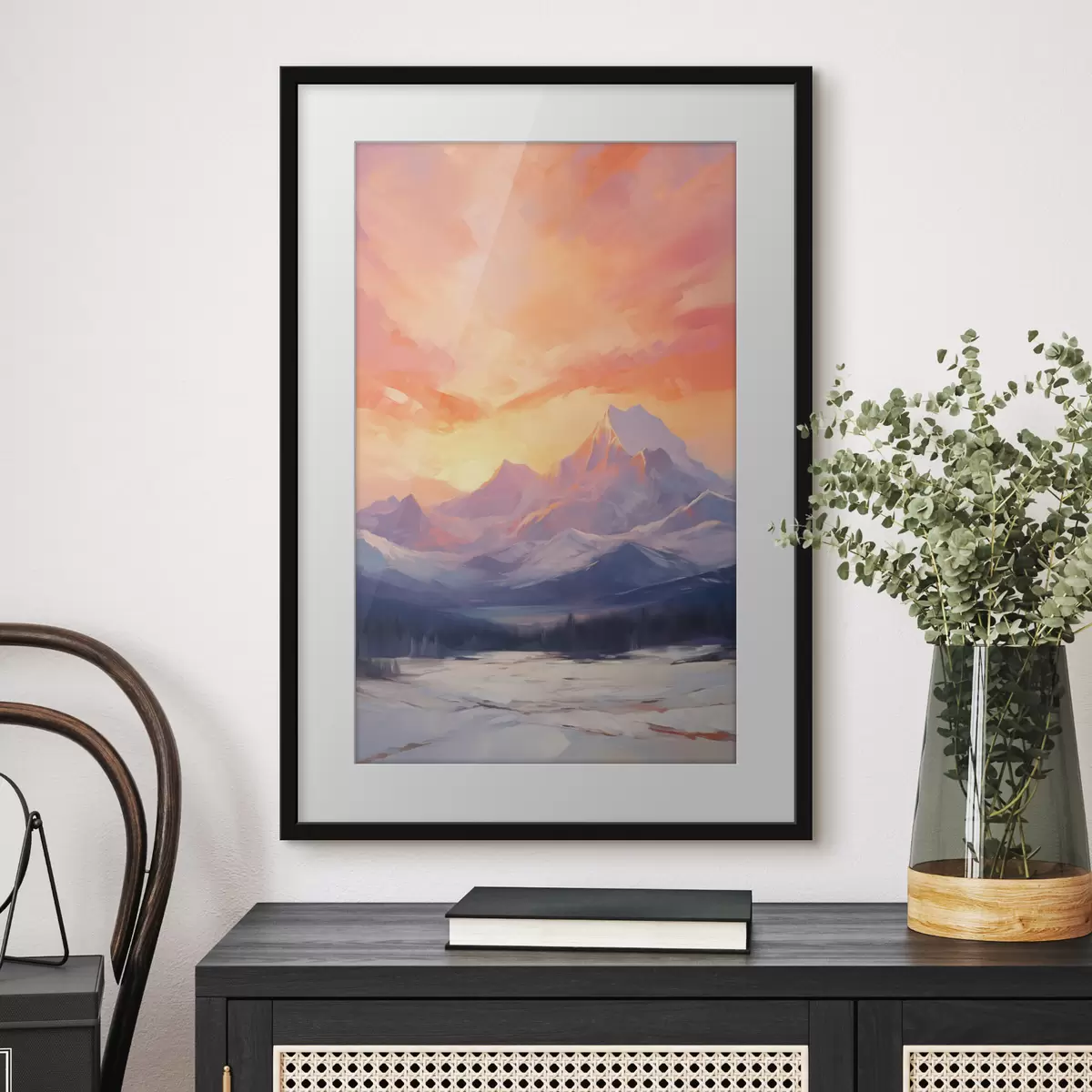 Poster Berge und Hoffnung f48741