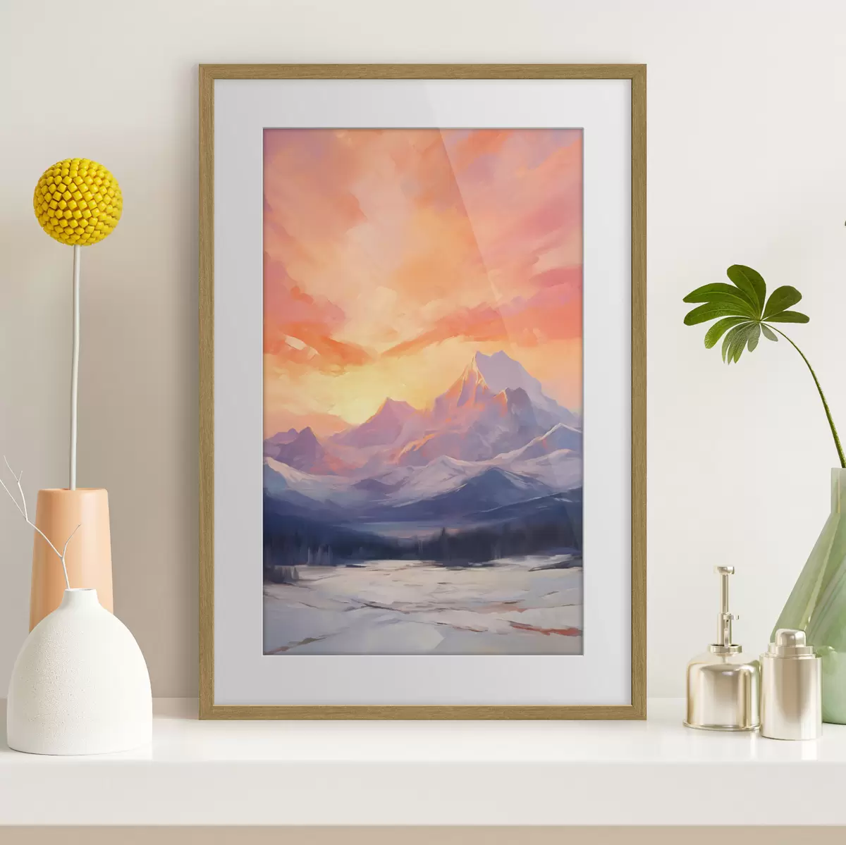 Poster Berge und Hoffnung f48741