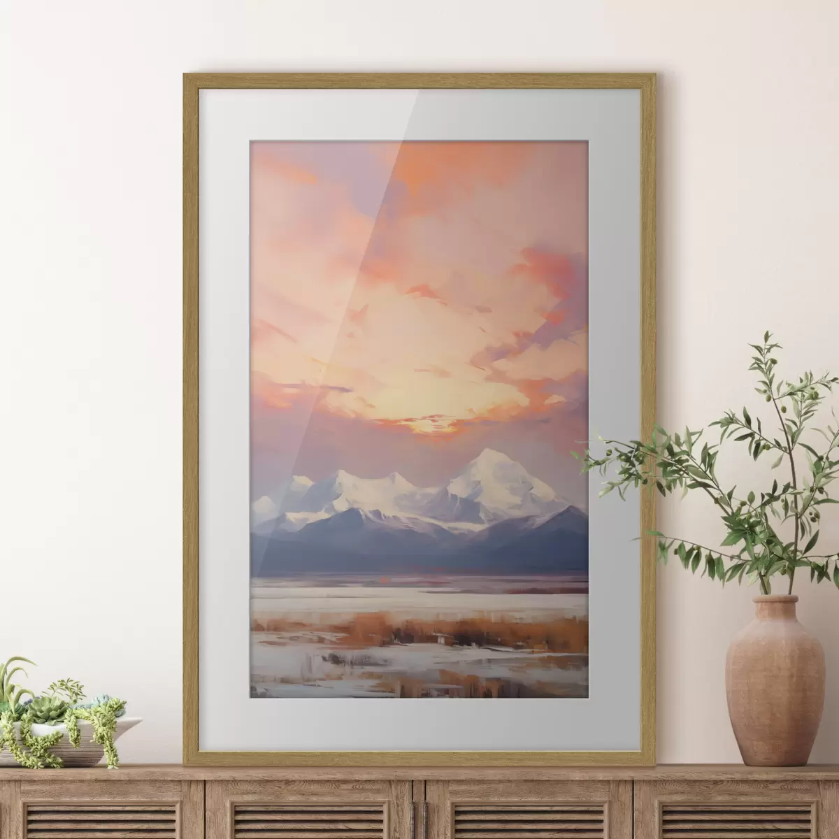 Poster Berge und Traum f48742