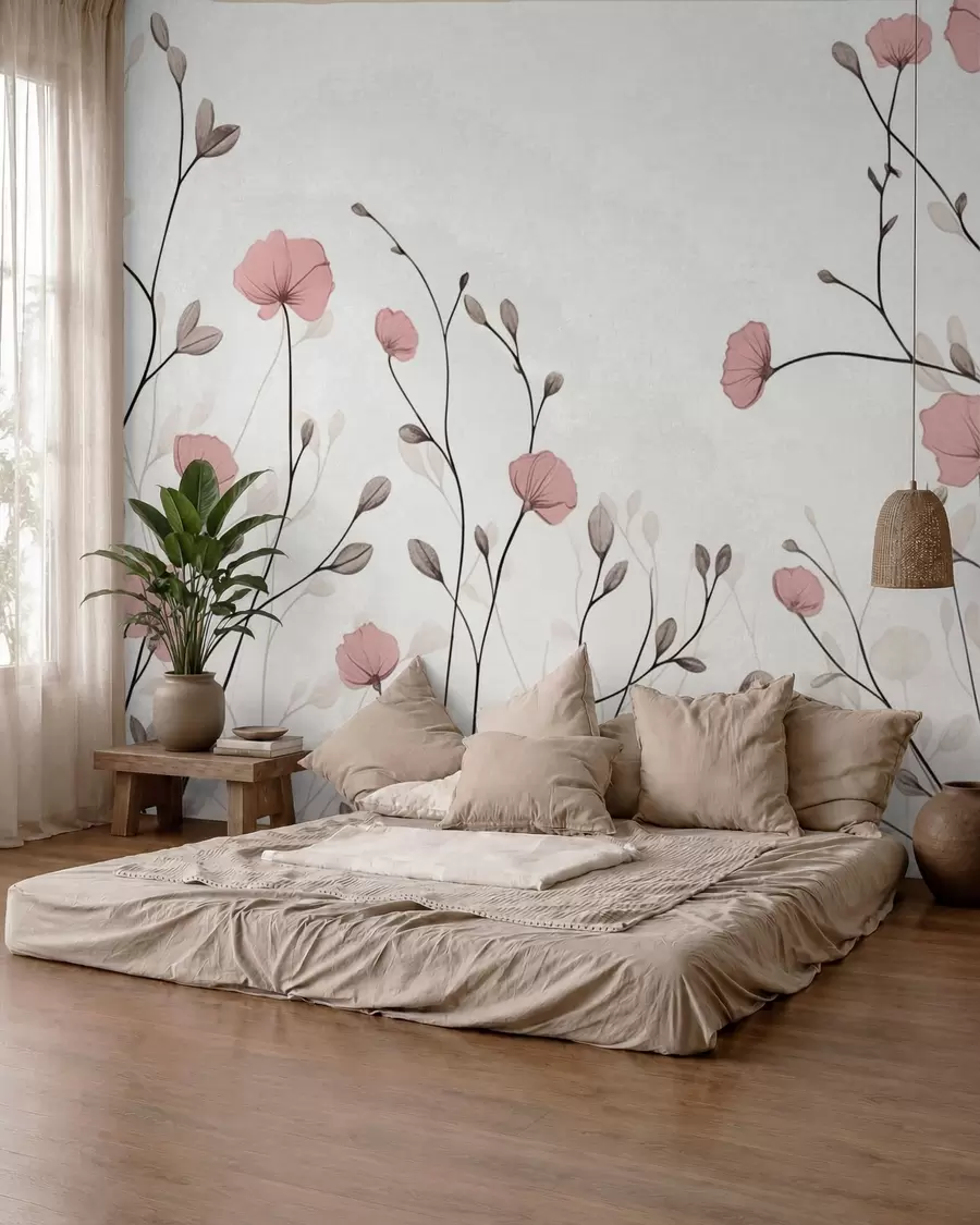 Fototapete Wildblumen w05485