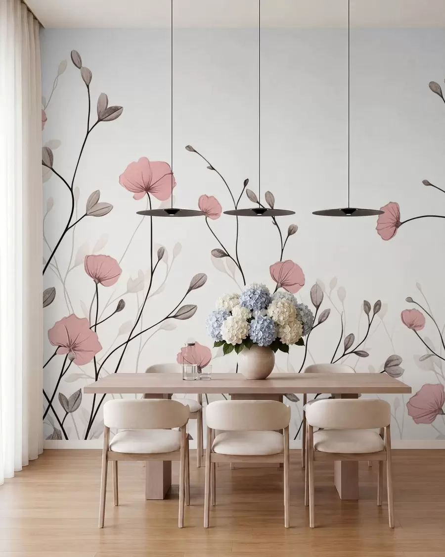 Fototapete Wildblumen w05485
