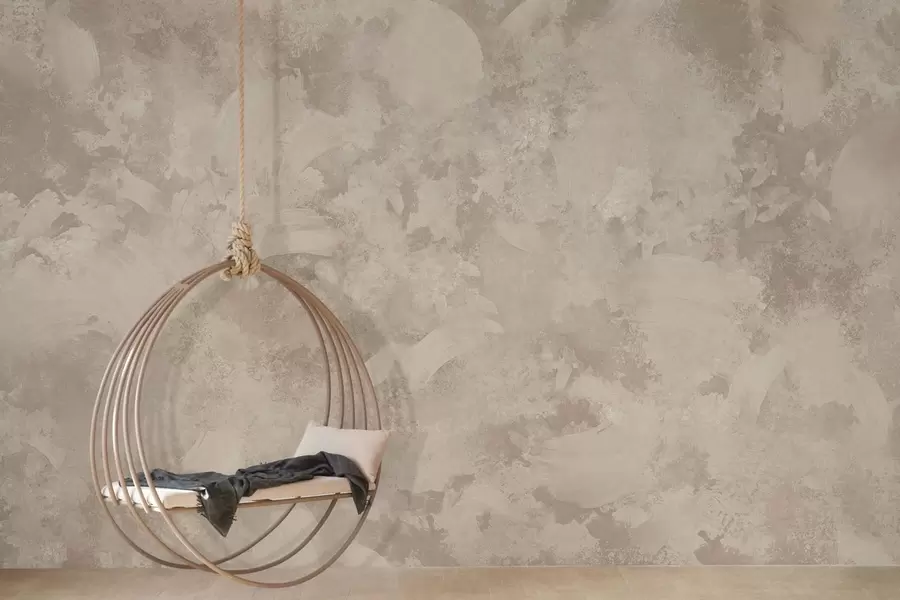 Fototapete Abstrakte Pinselstruktur im Minimalismus-Stil in Beigetönen w05160