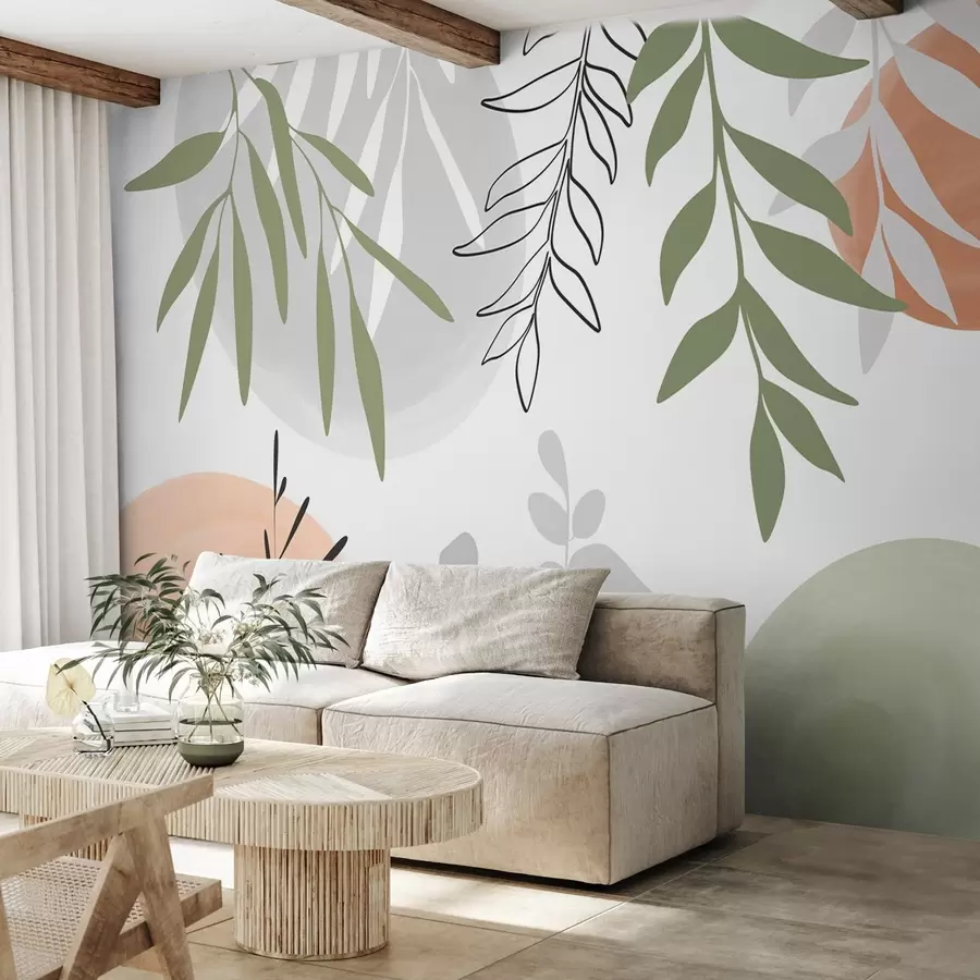 Fototapete Abstrakte Vegetation w05506