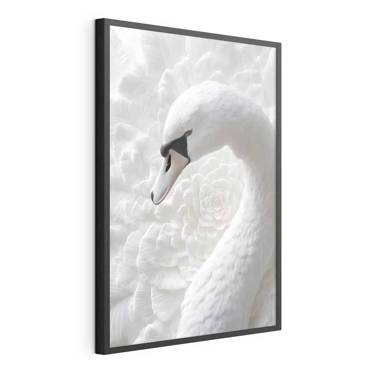 Poster ein anmutiger Schwan f48781
