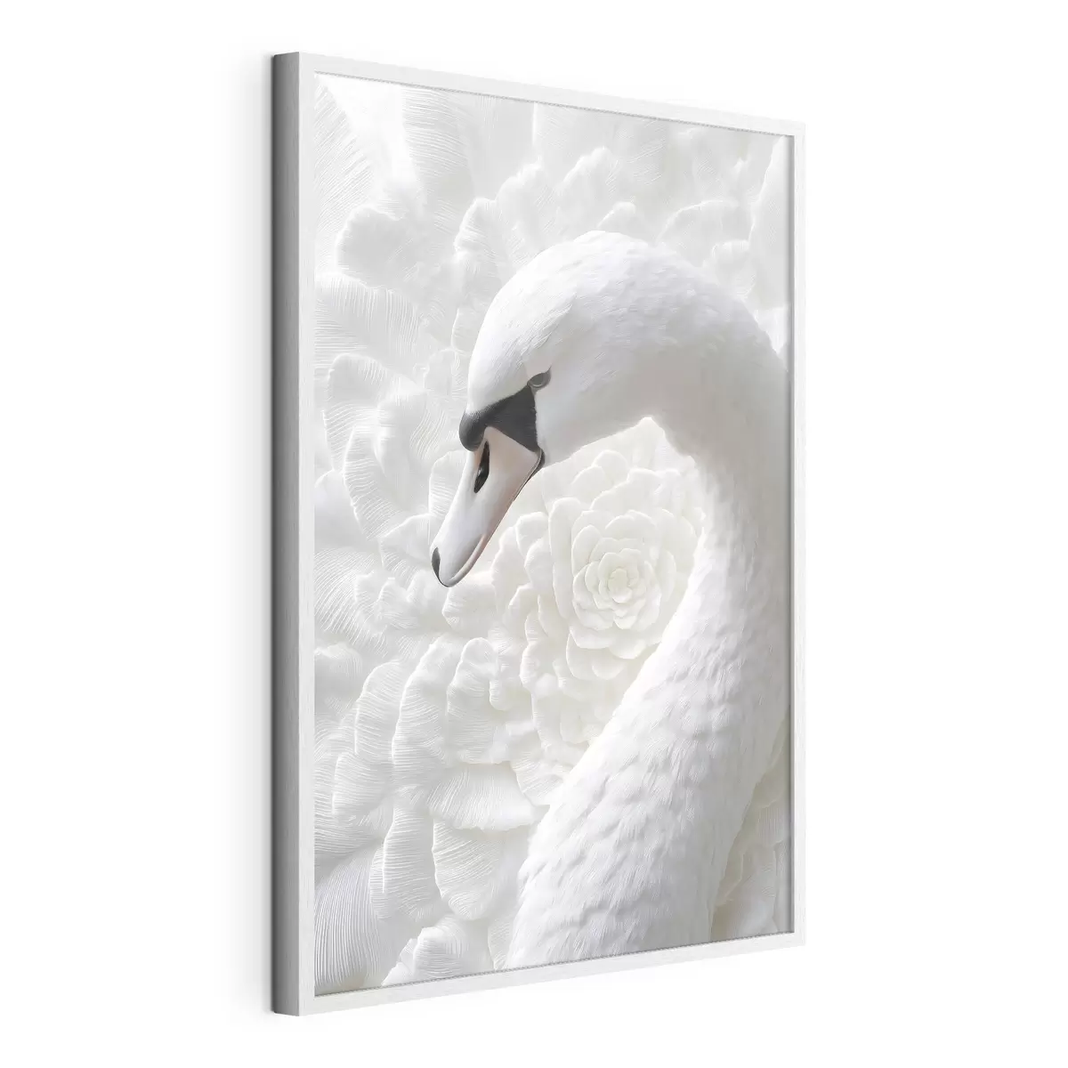 Poster ein anmutiger Schwan f48781