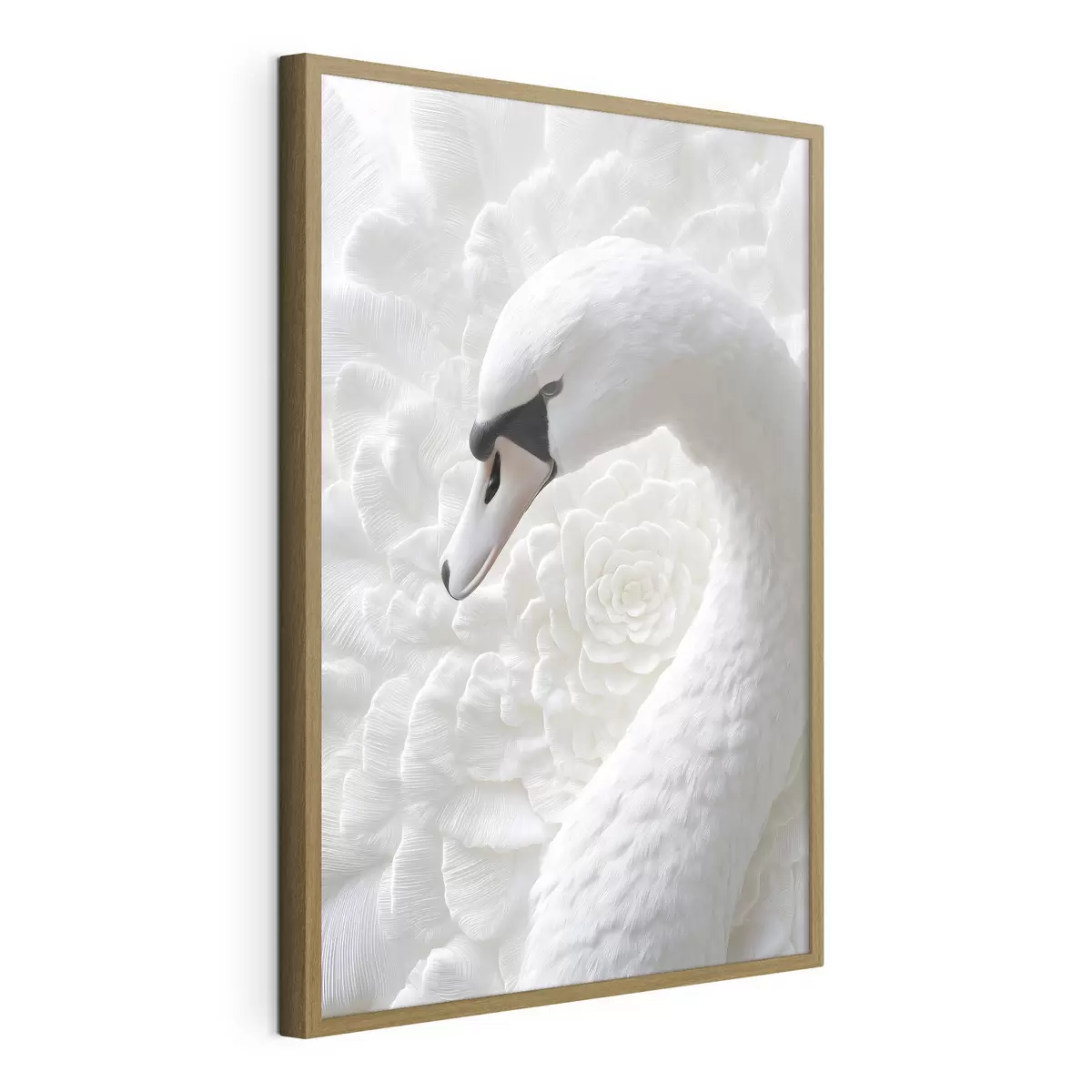 Poster ein anmutiger Schwan f48781