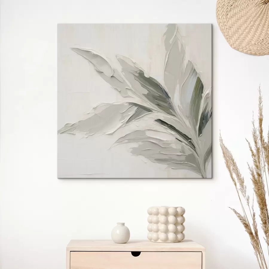 Fototapete Abstrakte Malerei, die Vegetation imitiert s48771