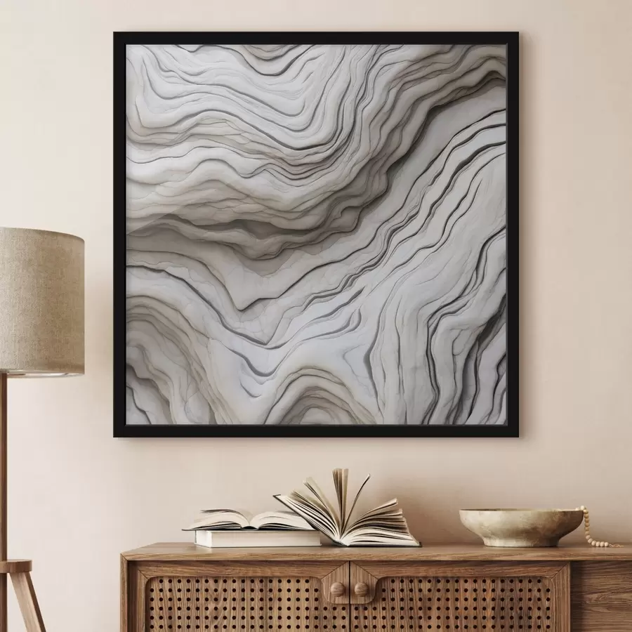 Fototapete Abstrakt mit fließenden Linien f48769