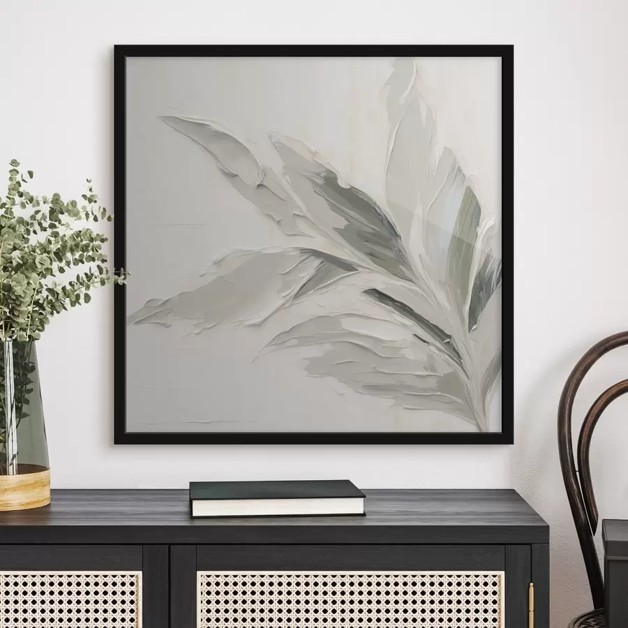 Fototapete Abstrakte Malerei, die Vegetation imitiert f48771