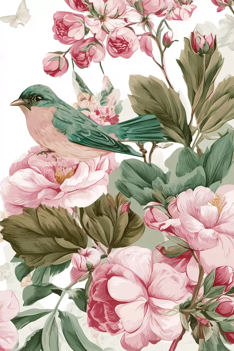 Fototapete Stiller Garten s48919