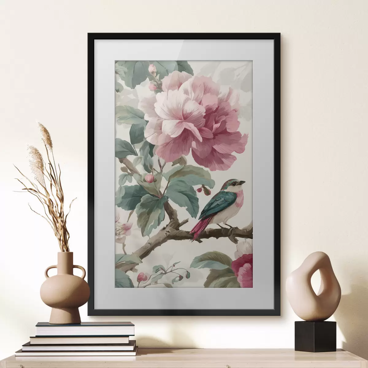 Poster Rosa Akzent f48914