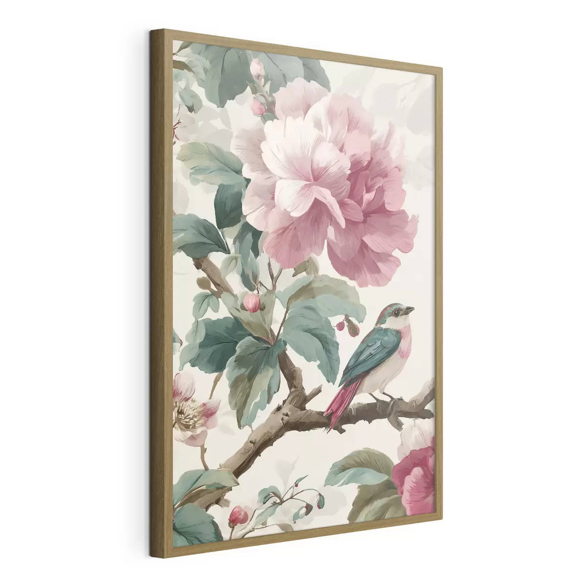 Poster Rosa Akzent f48914