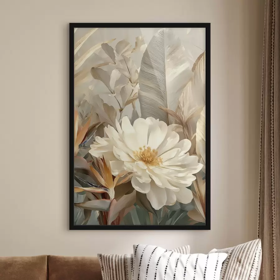 Fototapete Die Zartheit der Pfingstrosen f48916