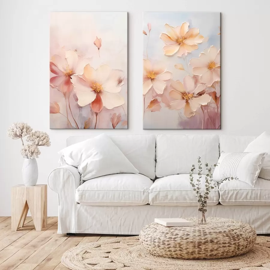 Fototapete Zarte, dezente Blüten m30379