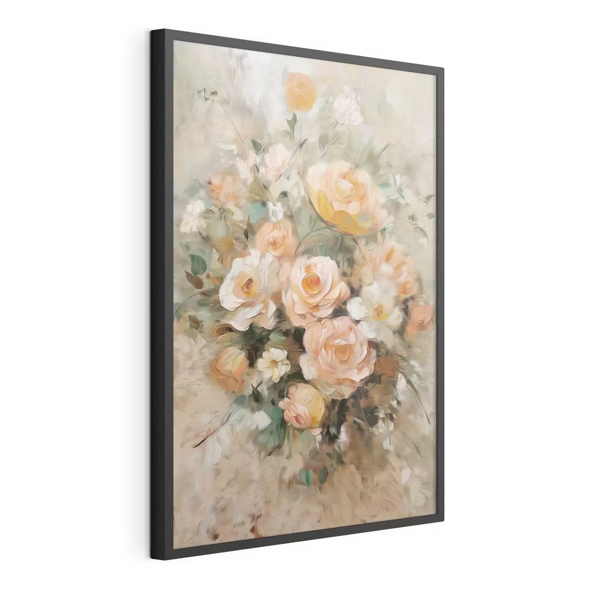 Poster Blumen im Ölgemälde-Stil f48944
