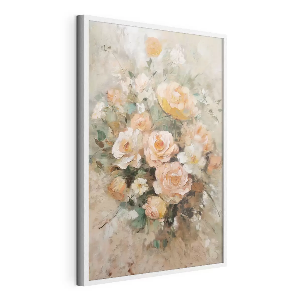 Poster Blumen im Ölgemälde-Stil f48944