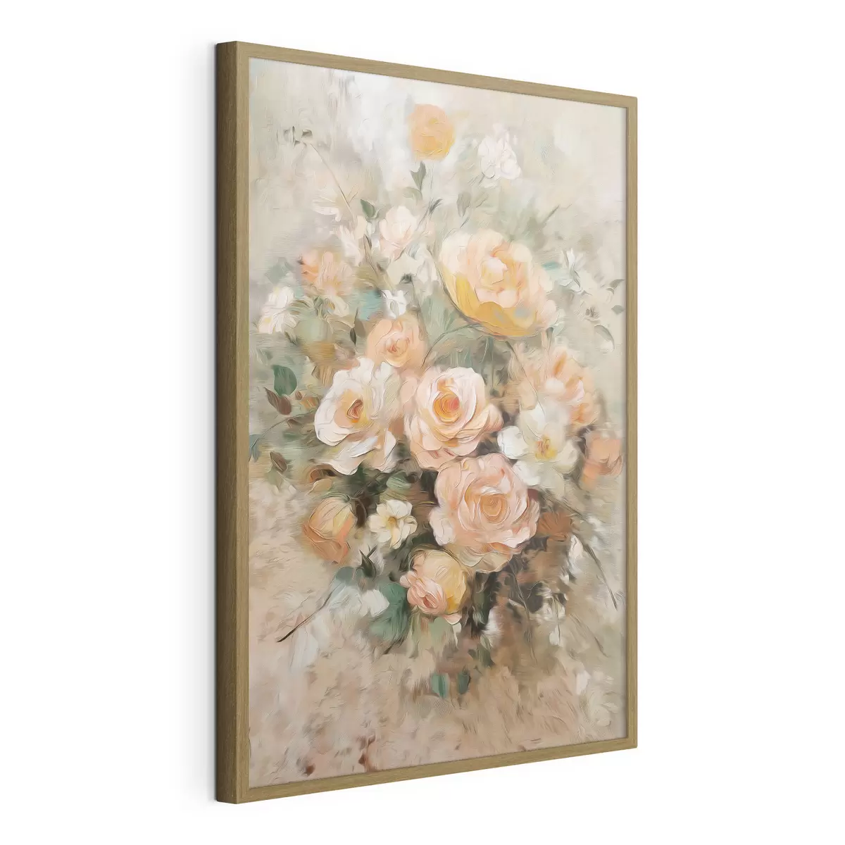 Poster Blumen im Ölgemälde-Stil f48944
