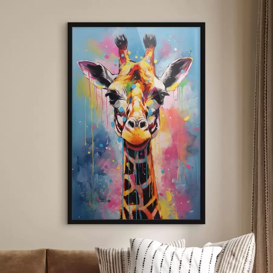 Fototapete Giraffe f48956